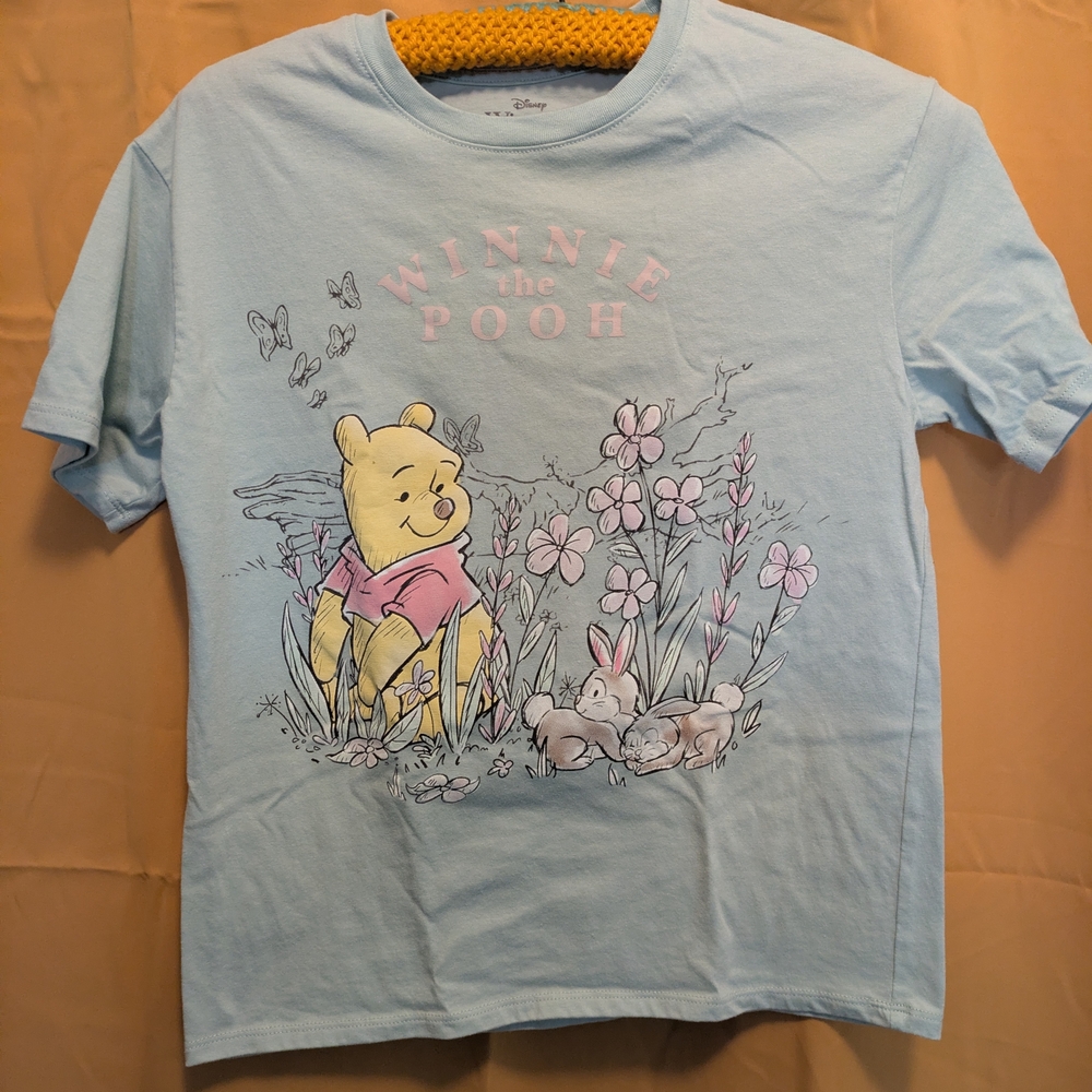 Disney Winnie the Pooh Light Blue Kids Tee